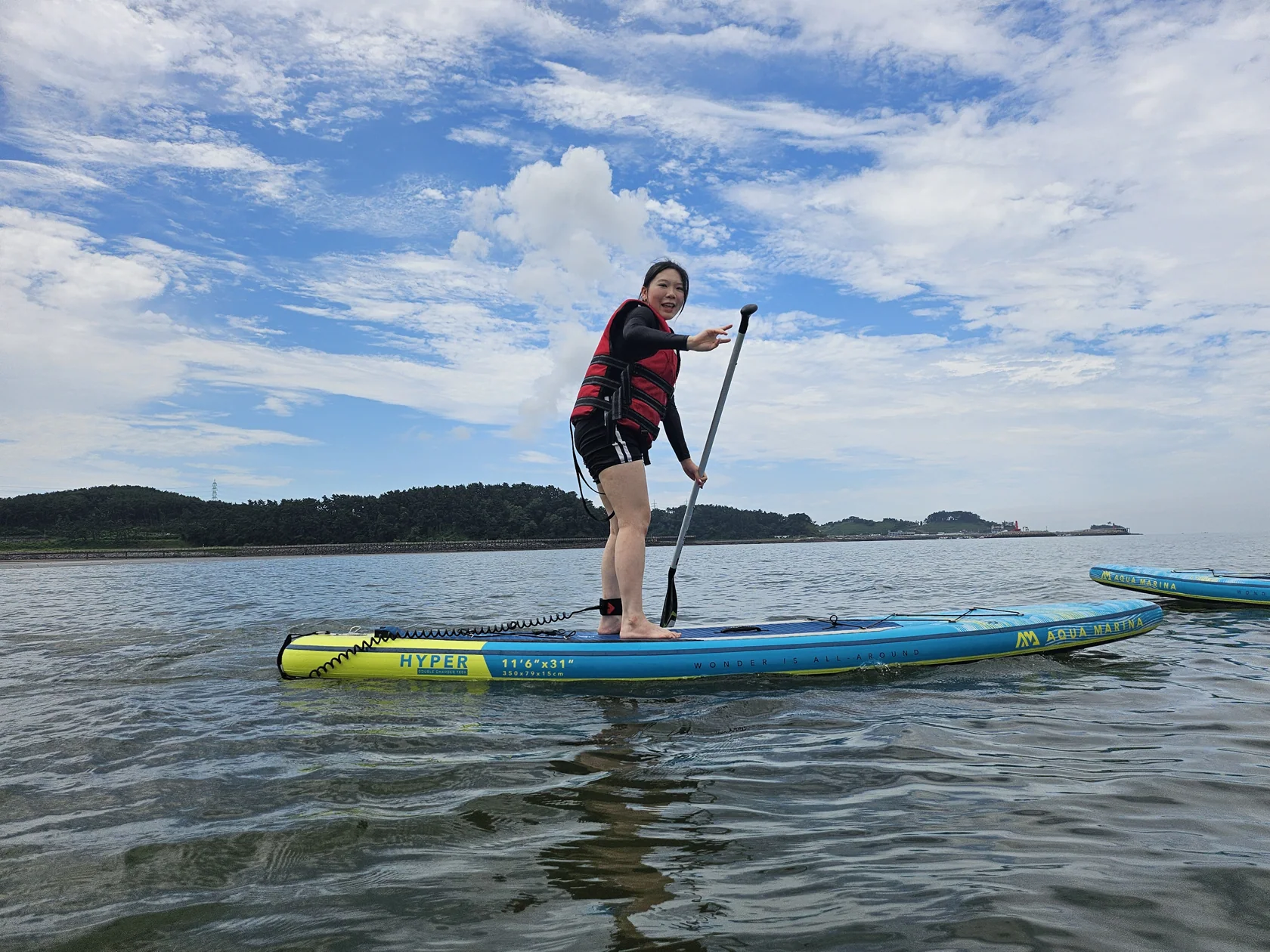 Paddle in hand, another try