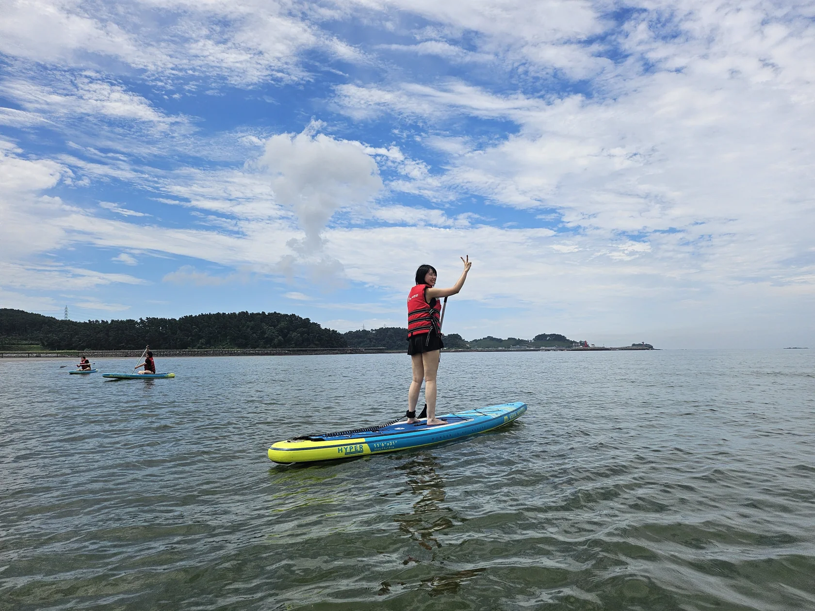 Moving across the water at one’s own pace